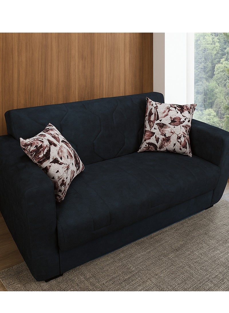 ألدورا - صوفا بد 2 مقعد -  جلاكسي كحلي - Image 2