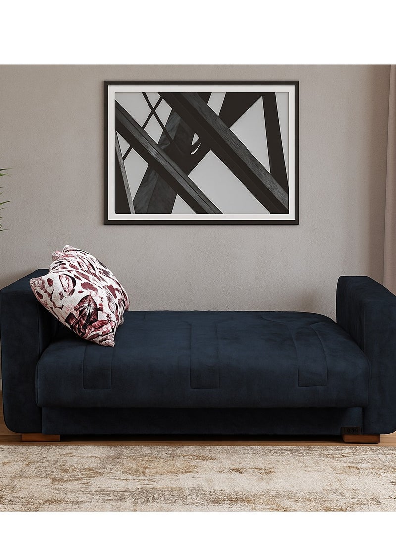 ألدورا - صوفا بد 2 مقعد -  جلاكسي كحلي - Image 4