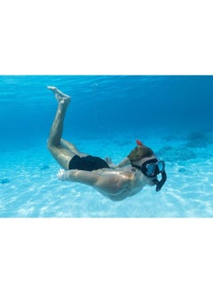 Toyfest Blacksea Snorkel Set Diving Mask Sea Pool Swimming Goggles Glasses Mask - Black - (Above 14 Years Old)  - Image 2