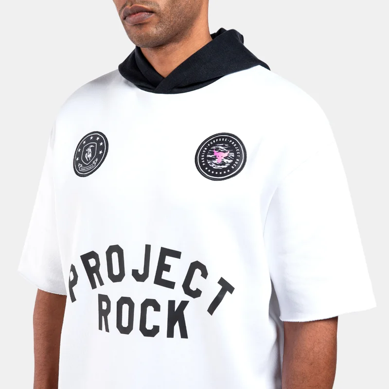 UNDER ARMOUR Men's Project Rock Icon Badge of Honor Hoodie