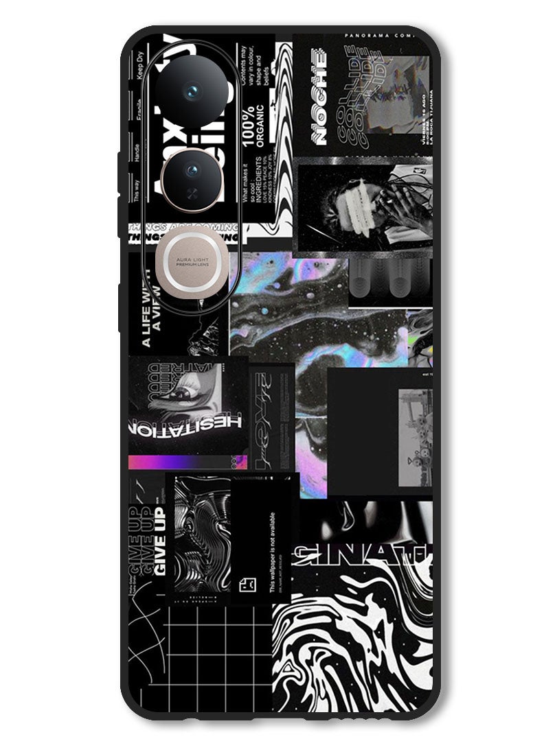 Theodor Case Compatible with Vivo V50 Lite Protection Shockproof Bumper Cover Anxiety Being 2 - Image 1