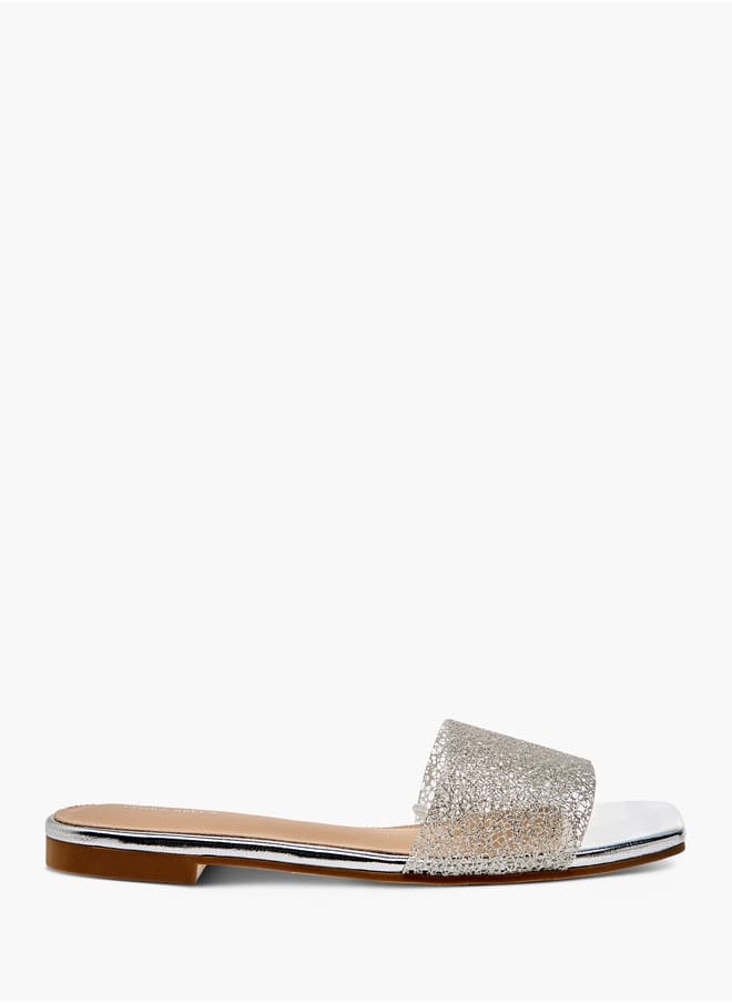Flora Bella By Shoexpress Women Embellished Slip-On Sandals  - Image 3