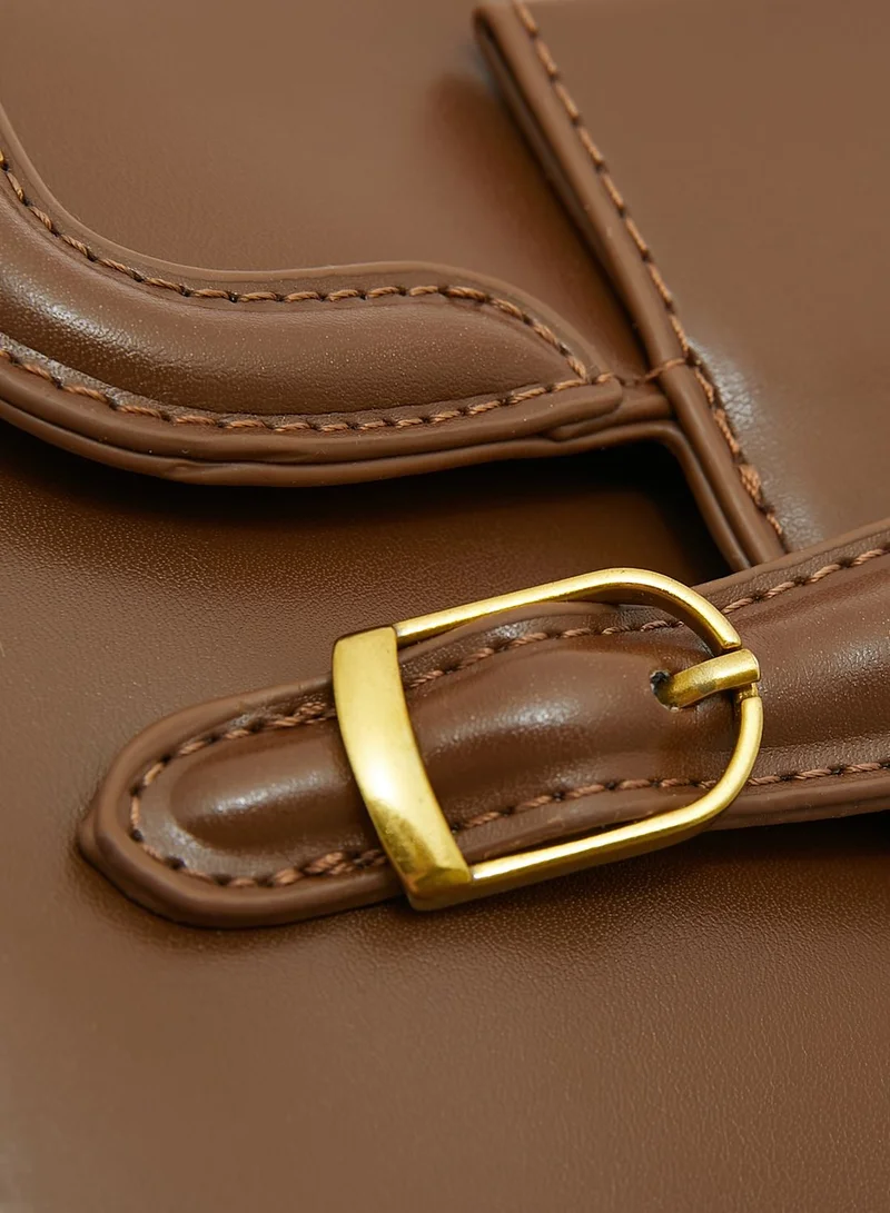 ELLA Buckle Detail Mini Handbag