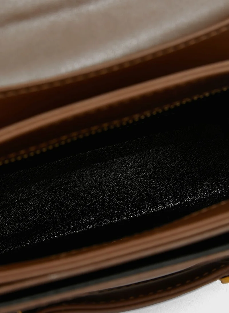 ELLA Buckle Detail Mini Handbag