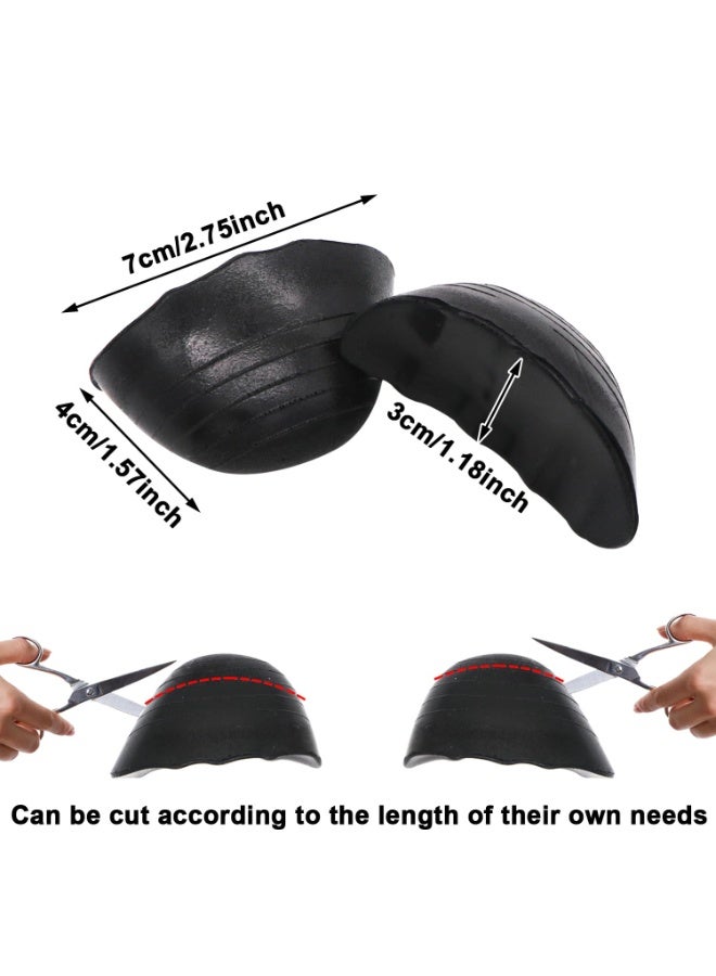 RTYY 6 Pcs Shoe Filler Inserts，Toe Inserts for Shoes Too Big，Soft Memory Foam Toe Cushion Inserts to Make Big Shoes Fit Tighter, Preventing foot deformation，Men & Women Shoe Size Reducer for Sneakers High Heels Boots Flats - Image 2