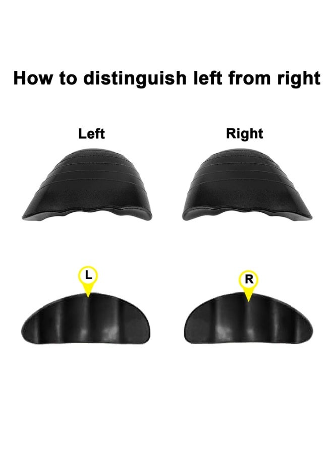 RTYY 6 Pcs Shoe Filler Inserts，Toe Inserts for Shoes Too Big，Soft Memory Foam Toe Cushion Inserts to Make Big Shoes Fit Tighter, Preventing foot deformation，Men & Women Shoe Size Reducer for Sneakers High Heels Boots Flats - Image 4