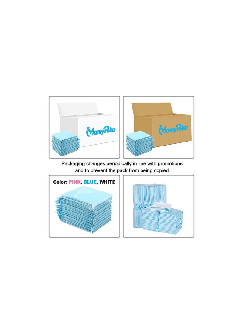 MamyPoko Disposable Changing Mats, 90 Counts, Soft Waterproof Mat, Portable Leak Proof Changing Mat, New Mom Leak-Proof Under pad, Mattress Table Protector Pad  - Image 4