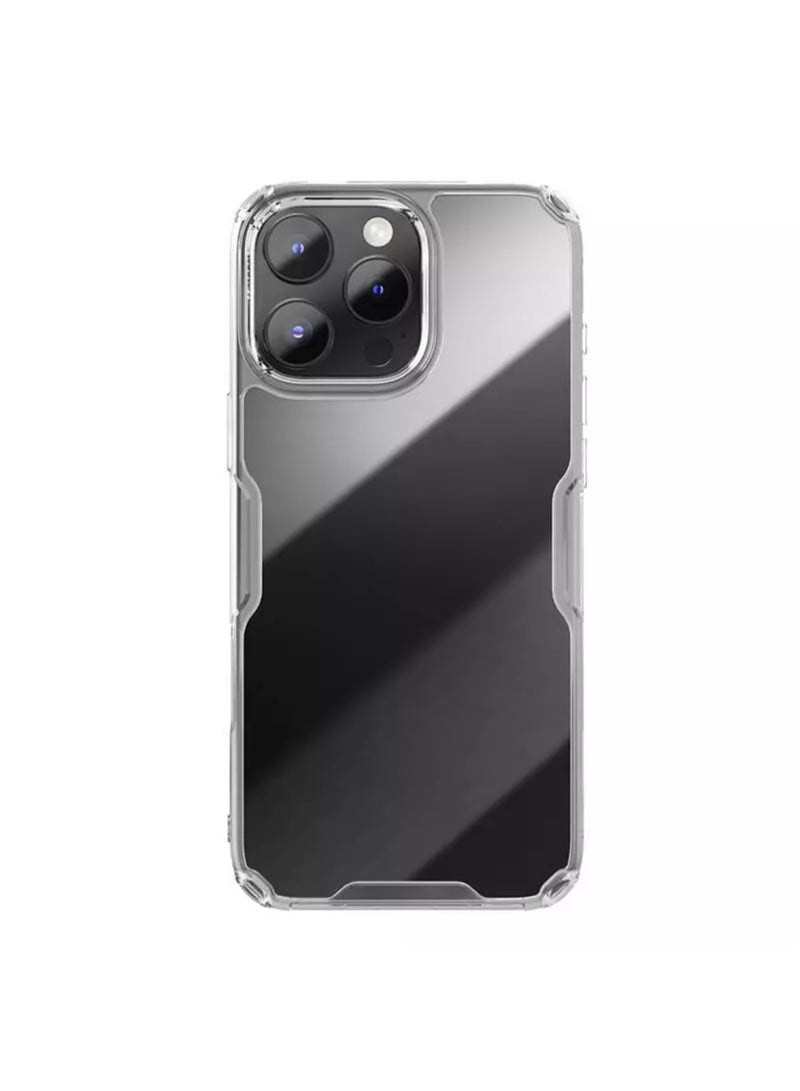 نيلكين جراب نيلكين عالي الجودة من مادة الالطبيعية لهاتف Apple iPhone 16 Pro Max  بلاستيك - Image 1