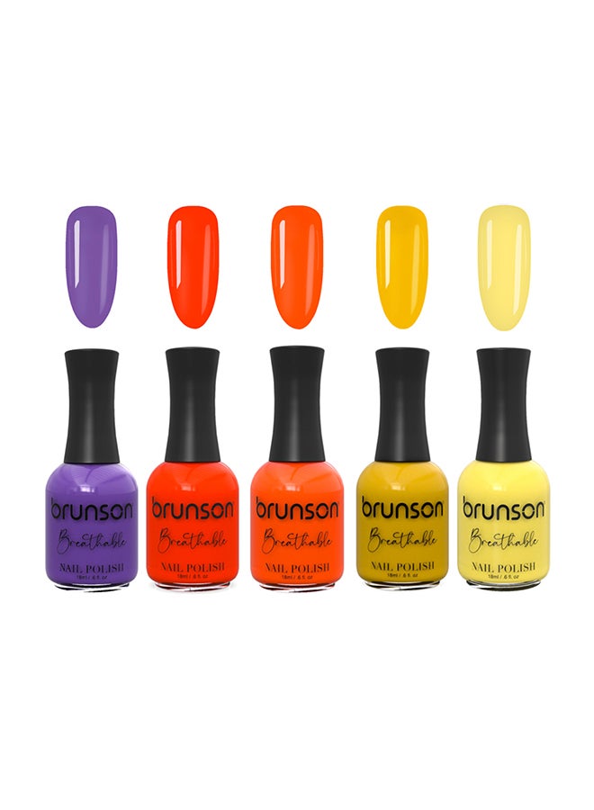 طلاء أظافر قابل للتنفس طلاء أظافر حلال مناسب للوضوء سريع الجفاف نباتي طويل الأمد وسهل التقشير 18 مل BMA01