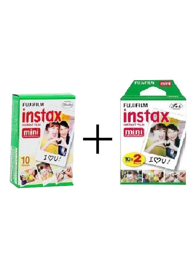 FUJIFILM Pack Of 2 Mini Instant Photography Film White - Image 3
