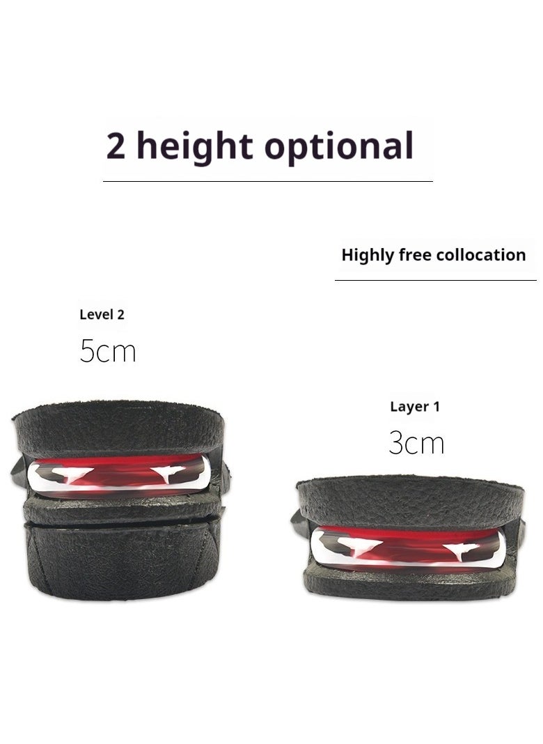 Generic Air Cushion Heightening Insoles Invisible Inner Heightening Pads Sports Half Pads 3/5cm Men's And Women's  - Image 2