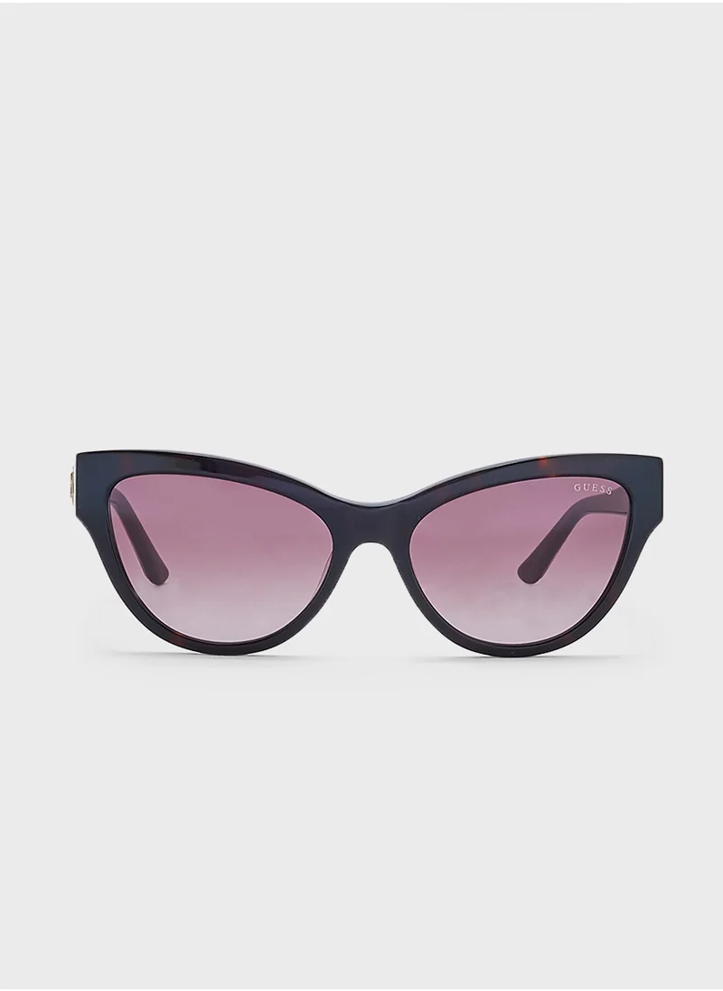جس Uv-Protected Cateye Sunglasses