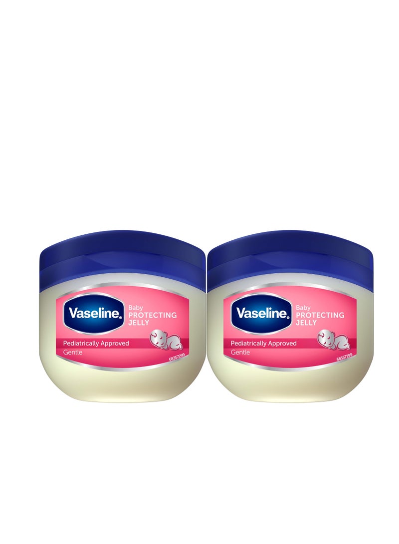 فازلين 2 عبوة جل لطيف لحماية الطفل 100 مل - Image 2