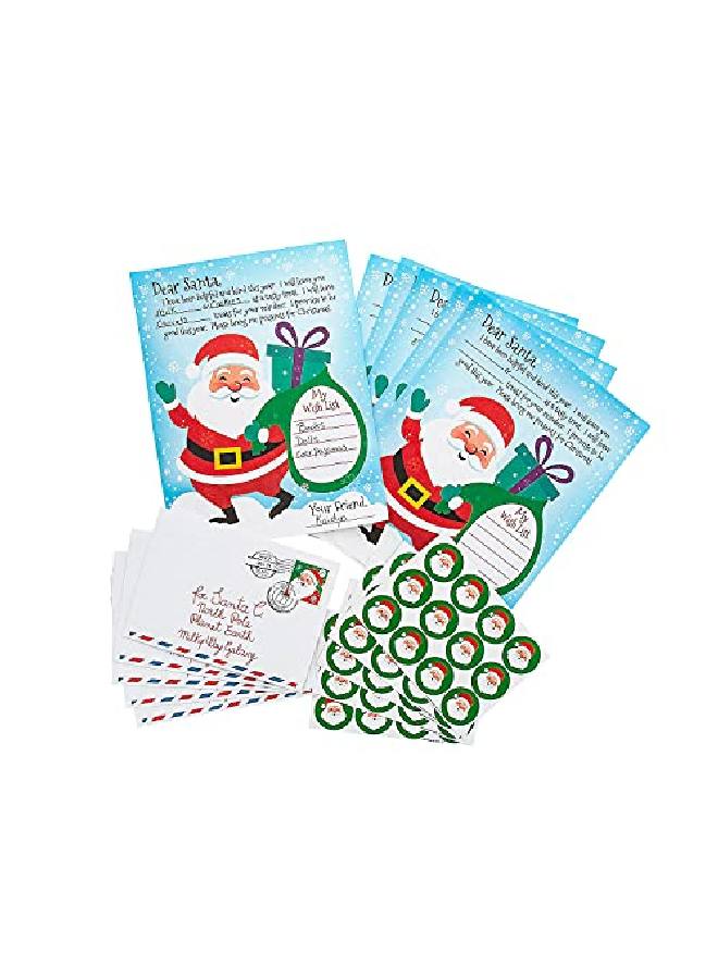 Fun Express Letters To Santa Kit For 24 Stationery 24 Pieces - Image 1