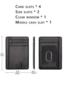 Generic Premium Leather Wallet for Men – RFID Blocking, Minimalist Design, Card & Money Holder, Durable, Multi-Card Capacity  - Image 3