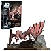 4D Build House of the Dragon Caraxes Dragon 3D Model Kit Game of Thrones Collectibles Desk Dcor Adult Puzzle Building Toys 101 Pcs 3D Puzzles Gift Ideas for Ages 12 Up - Image 3