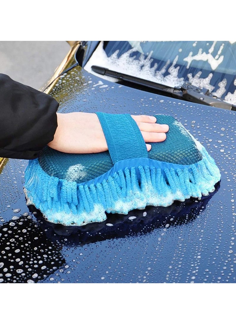 3XR - 3XR Microfiber fiber Cleaning Sponge Car Washing Scrubber Sponge For Car Cleaning - Image 1