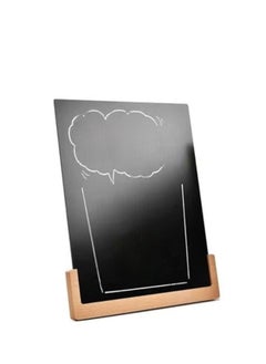 Eckek Eckek  Chalkboard Sign Tabletop Chalkboard Signs with Base Stand Carbon Steel Menu Chalkboard Stand,Message Board for Shop, Restaurant, Home Decoration  - Image 2