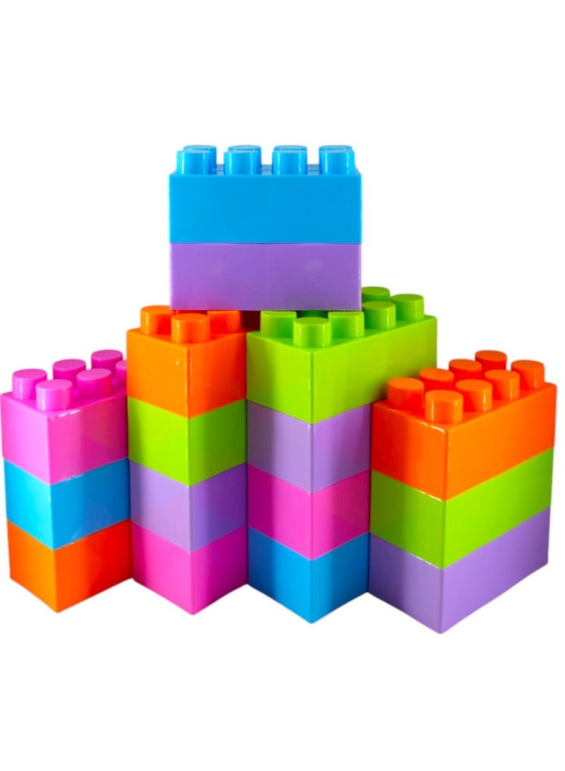 Toy Box Large Bricks  Building Blocks 16pcs Learning Educational Toy for kids - Image 1