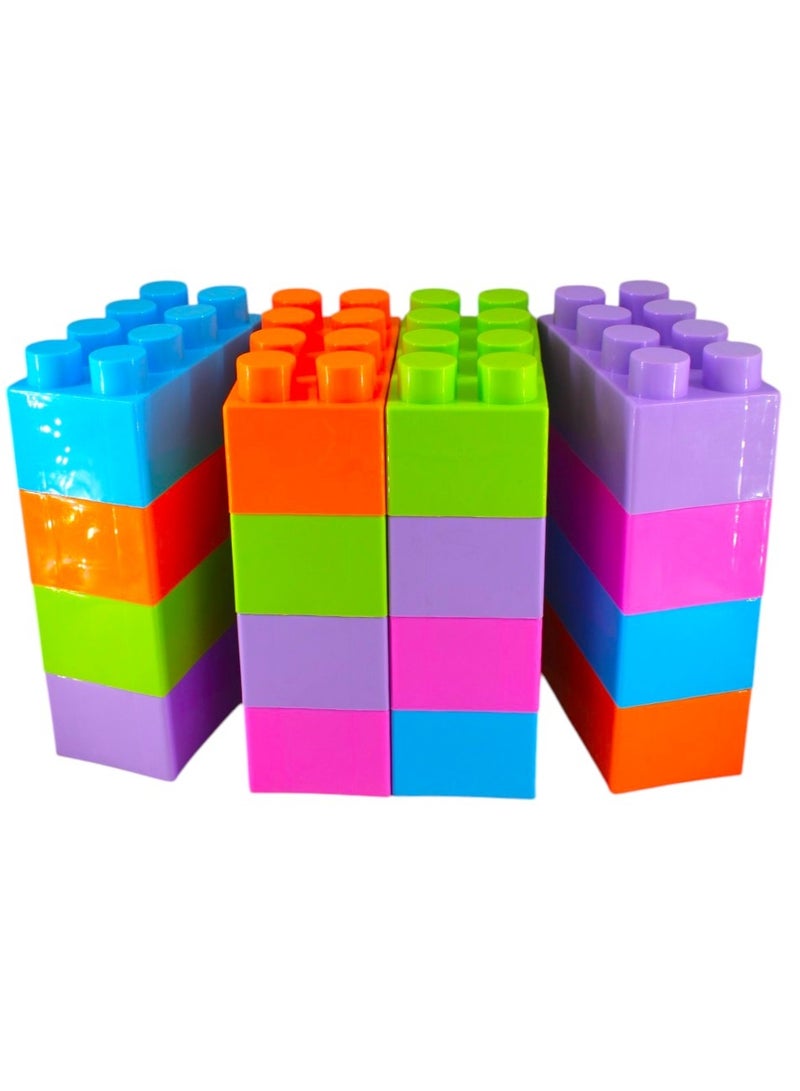 Toy Box Large Bricks  Building Blocks 16pcs Learning Educational Toy for kids - Image 4