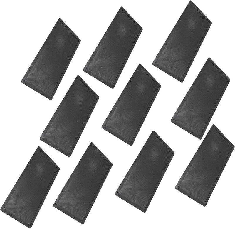 Eujgoov PC Case Magnetic Dust Filter Mesh 10pcs Black PVC Material for Computer Case Fans Power Supply - Image 3