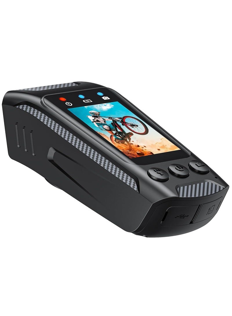 4K Ultra HD Action Camera with 20MP Photos, WiFi, Long Battery Life, IPX68 Waterproof, 2 Inch Screen, Anti-Shake for Outdoor Adventures - Image 1