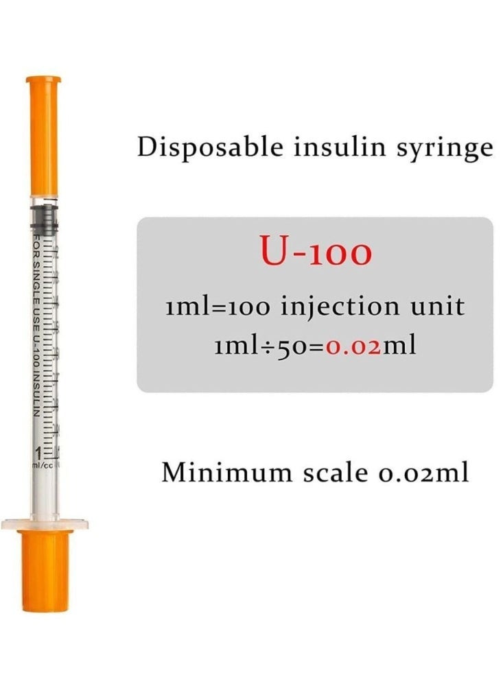 BD Micro Fine Plus Insulin Injection, 1ml 6mm 100/pc - Image 3