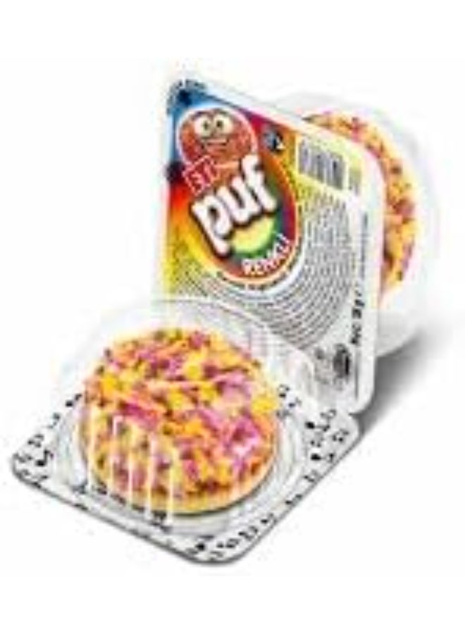 ايتي مارشميلو بف، بنكهة الفانيليا الطرية، حلوى رقيقة وهشة، عبوة بقالة 6 حزم - Image 2