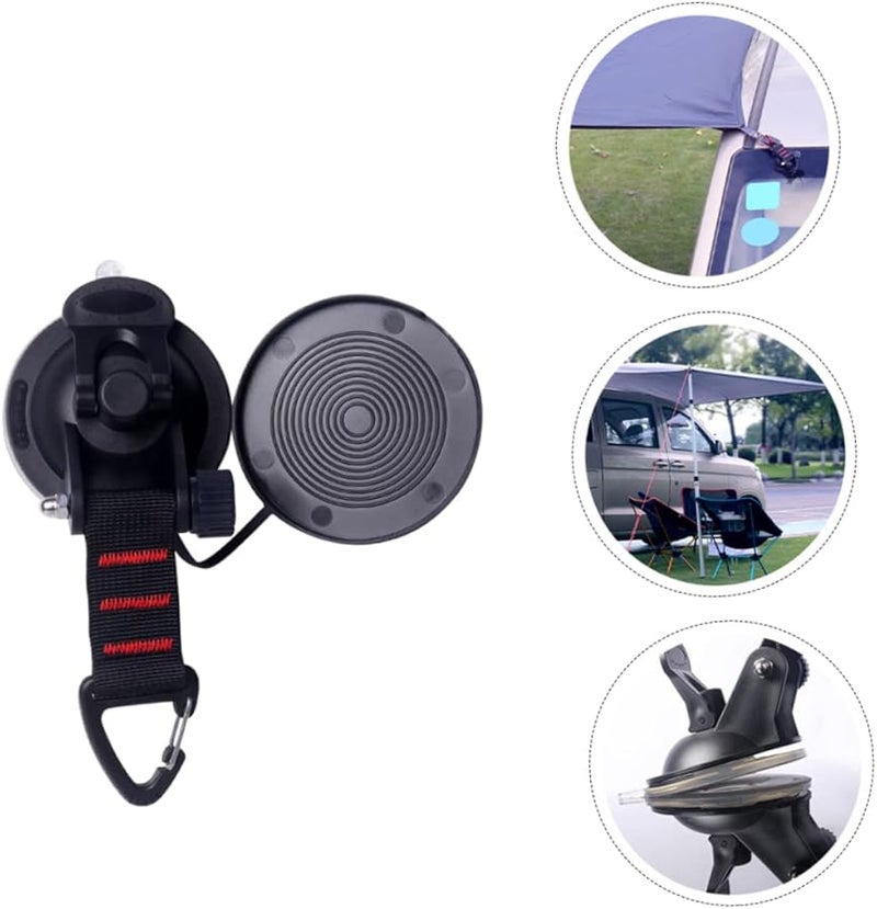 Heavy Duty Car Suction Hooks No Drill Overlanding Accessory for Camping Van Seat - Image 4