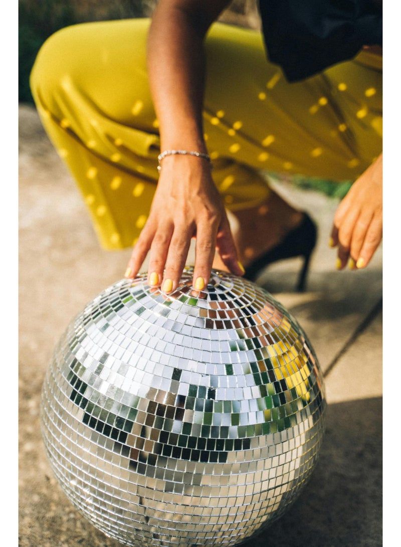Mado Gallery Disco Ball, Mirror Ball, Ornament Ball 30 CM / 11.8 INCHES (1 Piece), Decoration for Hanging, Home Parties & DJ Dance Clubs Stage, Lighting & New Year celebrations - Image 3