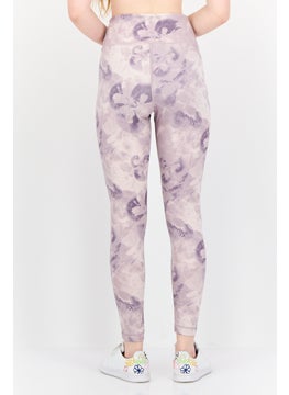 Adidas Women Sportswear Fit All Over Print Training leggings, Multicolor  - Image 3
