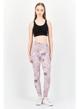 Adidas Women Sportswear Fit All Over Print Training leggings, Multicolor  - Image 4