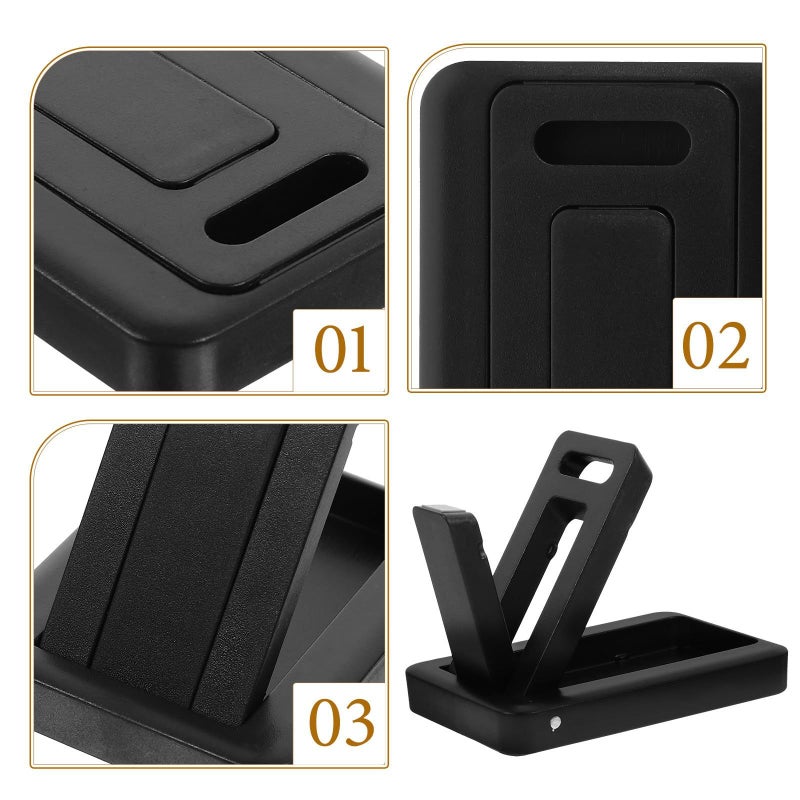 Adjustable Portable Laptop Stand 2 Pack Foldable Riser Holder For Desk - Image 4