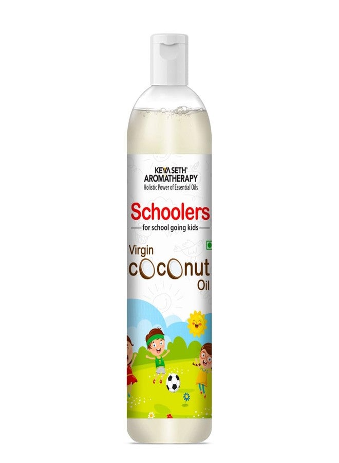 KEYA SETH AROMATHERAPY, DEVICE OF DROP KEYA SETH AROMATHERAPY Schoolers Virgin Coconut Kids & Baby Massage Oil - Soft, Non-Sticky, Moisturizing & Soothing for Skin & Hair 200ml - Image 1