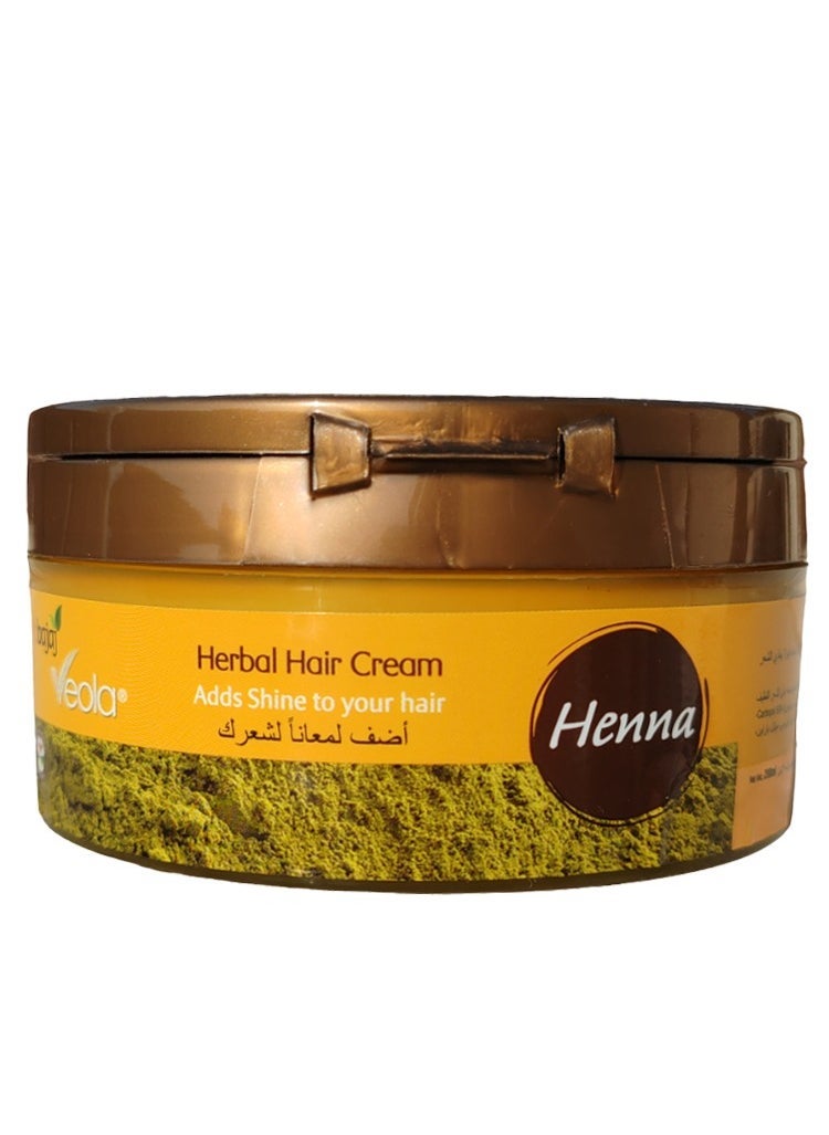 Bajaj Veola Herbal Hair Cream For Shine Hair 200ml 