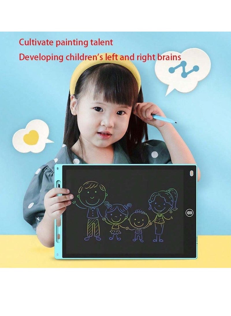 Generic Youngsters' Creative Drawing Pad - Vibrant Eye-Safe LCD Screen, Inkless & Dust-Free Design, Multi-Functional Art and Craft Board with Stylus, Erasable Surface, and Portable Light Blue/Pink Color Options  - Image 3