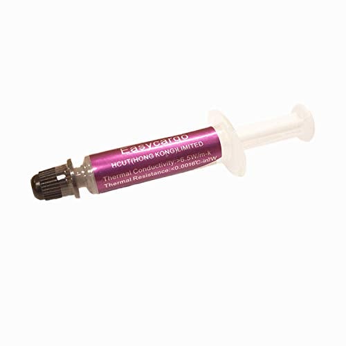 Easycargo 6.5 W/m-k Thermal Paste Kit, High Performance Thermal Grease Compound for Cooler Heatsink Interface Computer Processor CPU GPU (1-Pack) - Image 2