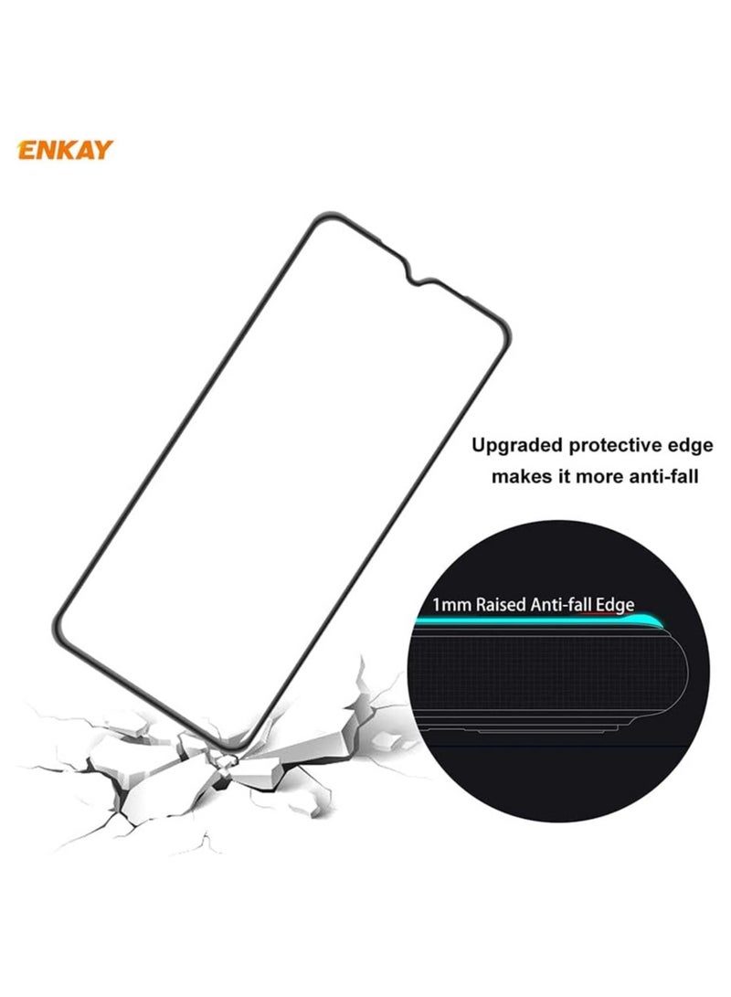 ELTRAZONE Samsung Galaxy M12 / A12 / A32 5G / M32 5G / M02 / M02s / A02 / A02s / A03s / F12 Screen Protector Glass Full Glue Edge-to-Edge Screen Protector(4 Pack) - Image 4