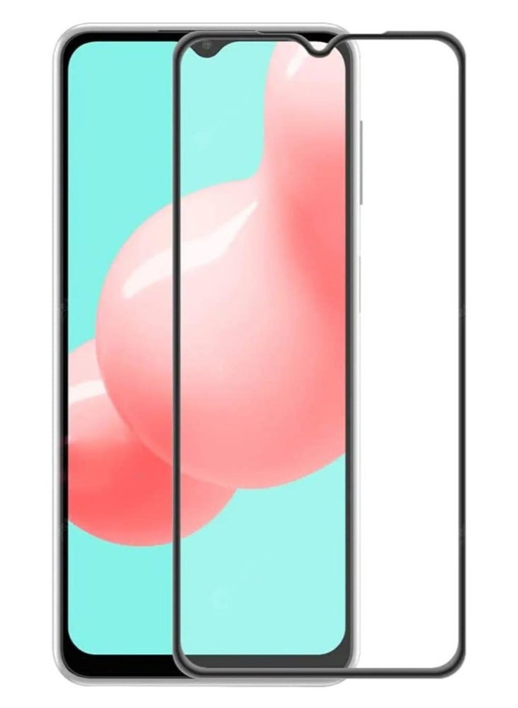 ELTRAZONE Samsung Galaxy M12 / A12 / A32 5G / M32 5G / M02 / M02s / A02 / A02s / A03s / F12 Screen Protector Glass Full Glue Edge-to-Edge Screen Protector(4 Pack) - Image 1