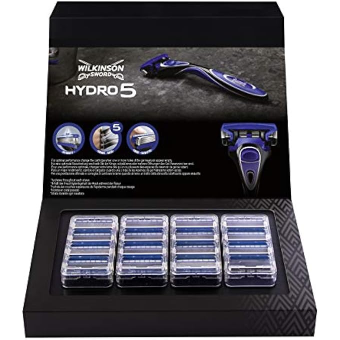 Wilkinson Sword Hydro 5 Mens Razor Blades 15 Pieces - Image 3