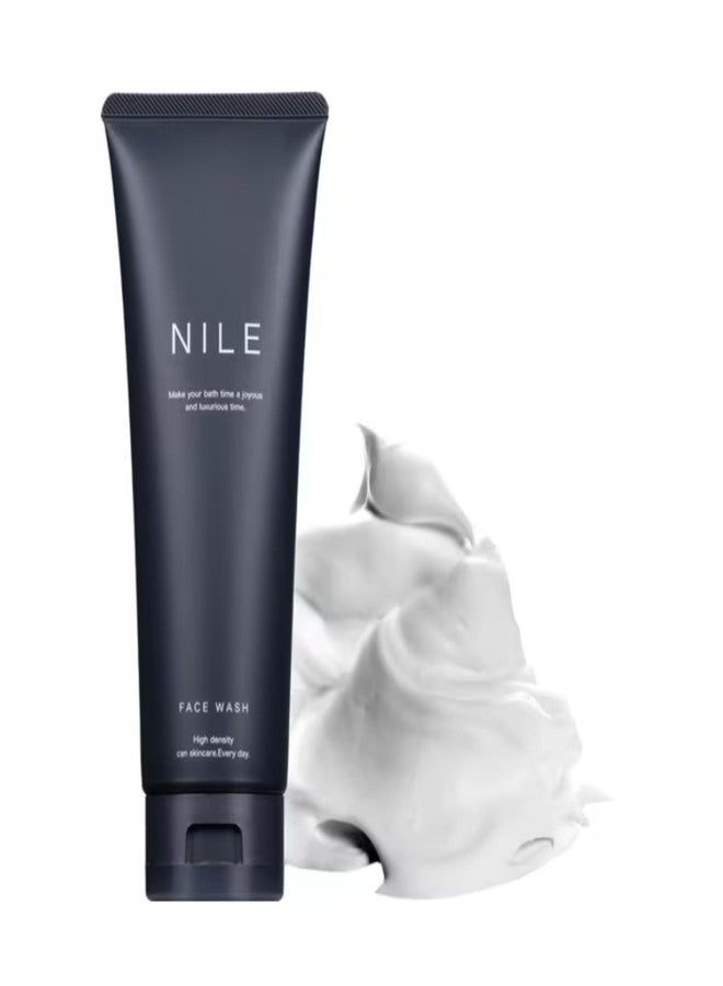 NILE Dense Foam Face Wash for Men and Women, Cream Face Washing Soap