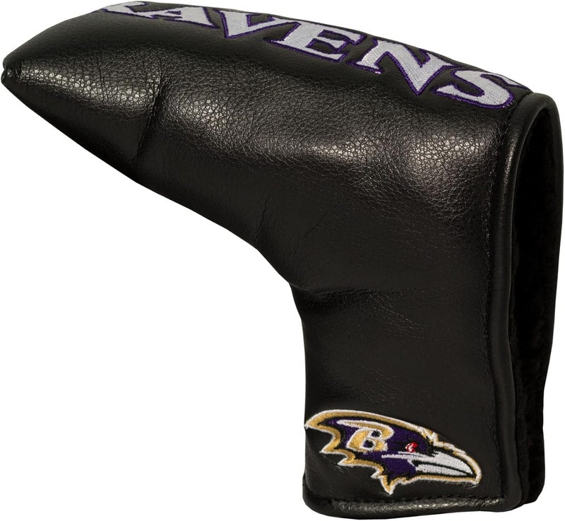 NFL Golf Club Vintage Blade Putter Headcover, Form Fitting Design, Fits Scotty Cameron, Taylormade, Odyssey, Titleist, Ping, Callaway