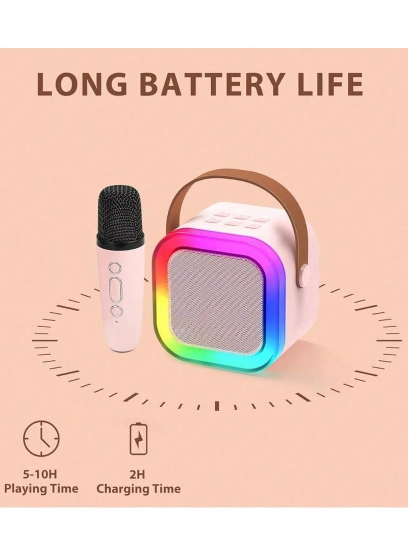 BDT K-22 Portable Wireless Speaker with Microphone - Enjoy music and singing anytime, anywhere! - Image 3