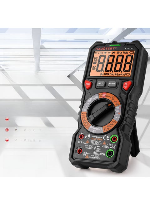 Smart Anti-burn Electrician Maintenance Tool HT118C (battery test)