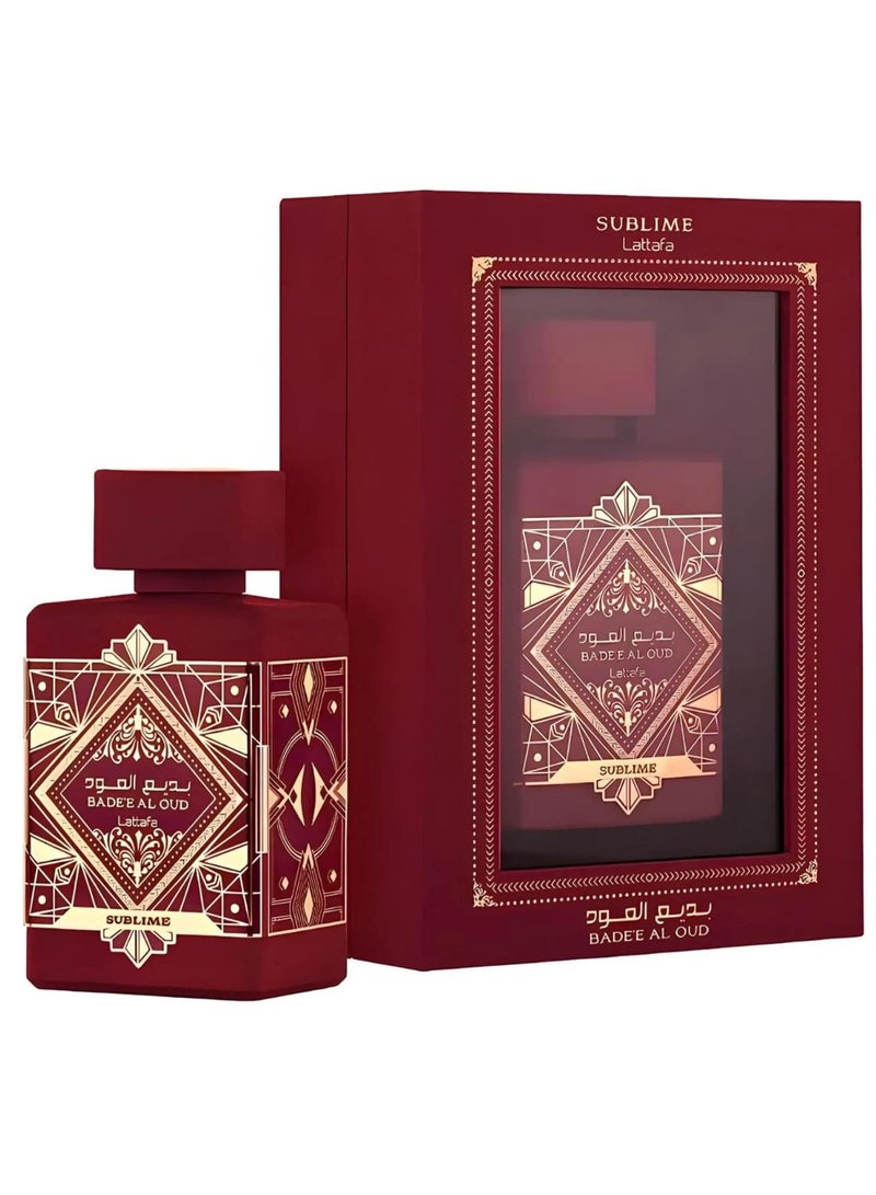لطافة عطر بديع العود سوبليم من لطافة او دي بارفيوم 100 مل - Image 4