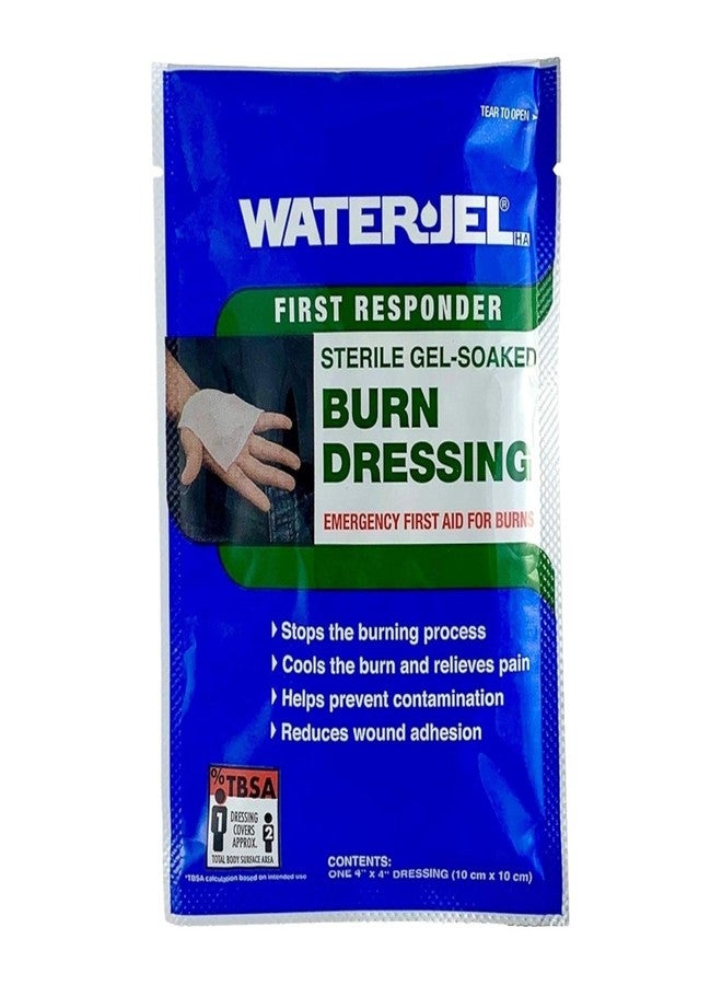Water Jel Burn Dressing, Sterile, 4" x 4" - Image 1