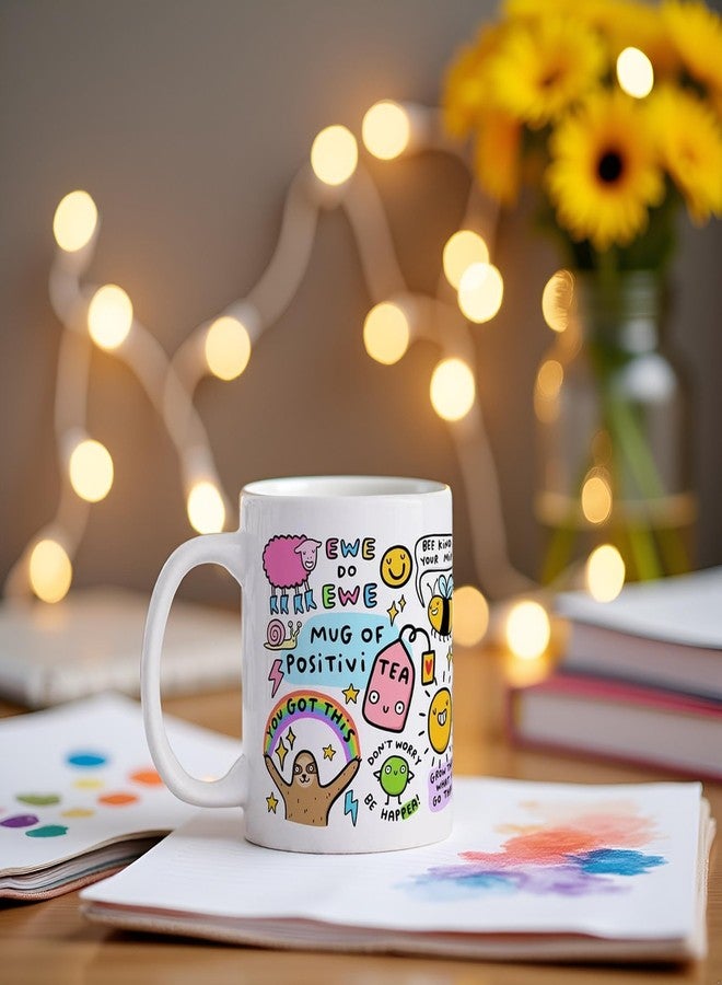 DAYS Mug of Positivi-Tea, Funny Friendship Thank You Gift, Birthday Gift, Congratulations, New Job, Best Friend Gift - Image 4