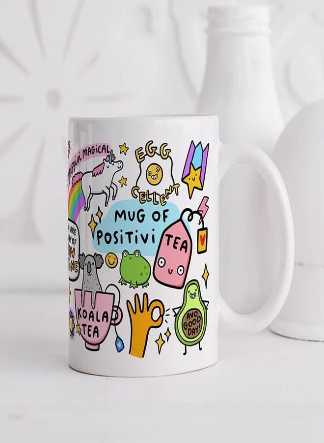 DAYS Mug of Positivi-Tea, Funny Friendship Thank You Gift, Birthday Gift, Congratulations, New Job, Best Friend Gift - Image 3