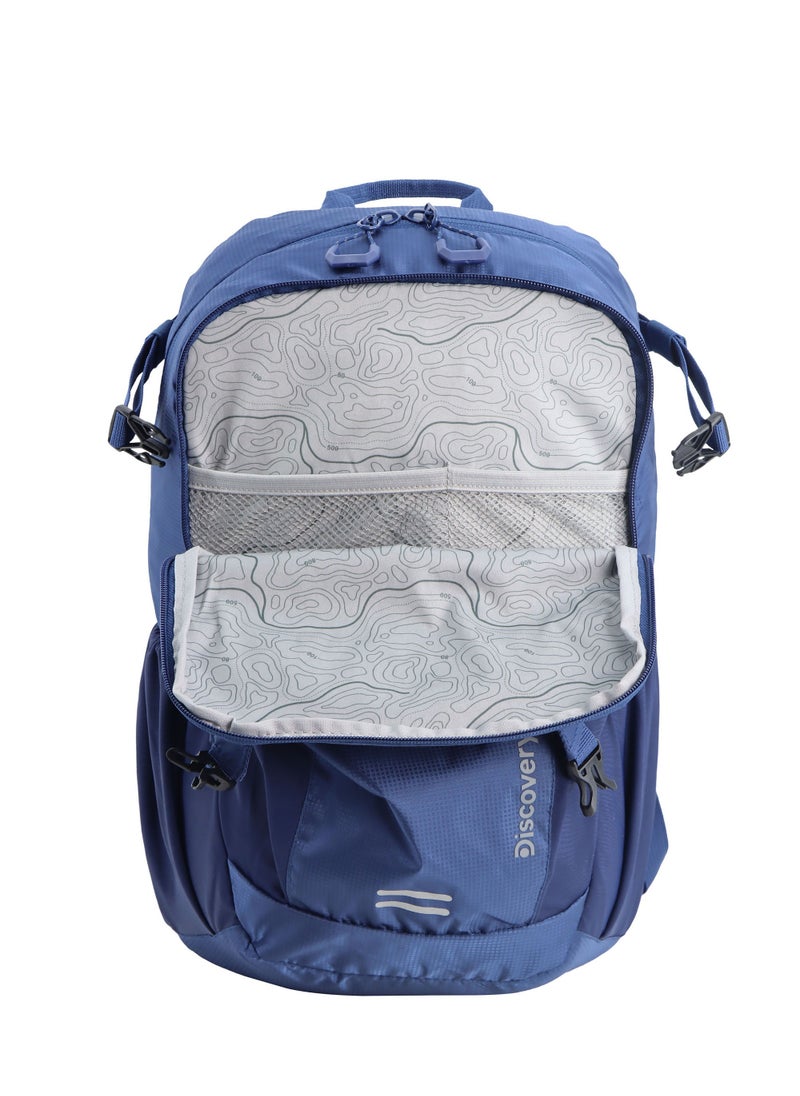Discovery Body Spirit Nylon Ripstop 10L Outdoor Backpack Navy for Men and Women, Durable Lightweight Water Resistant Casual Daypack Blue Bag for School College Office Travel Hiking Adventure. - pzsku/Z44714F68BB6217EC347EZ/45/_/1721993700/09dd7e34-00b7-49c7-9638-1fc508713811