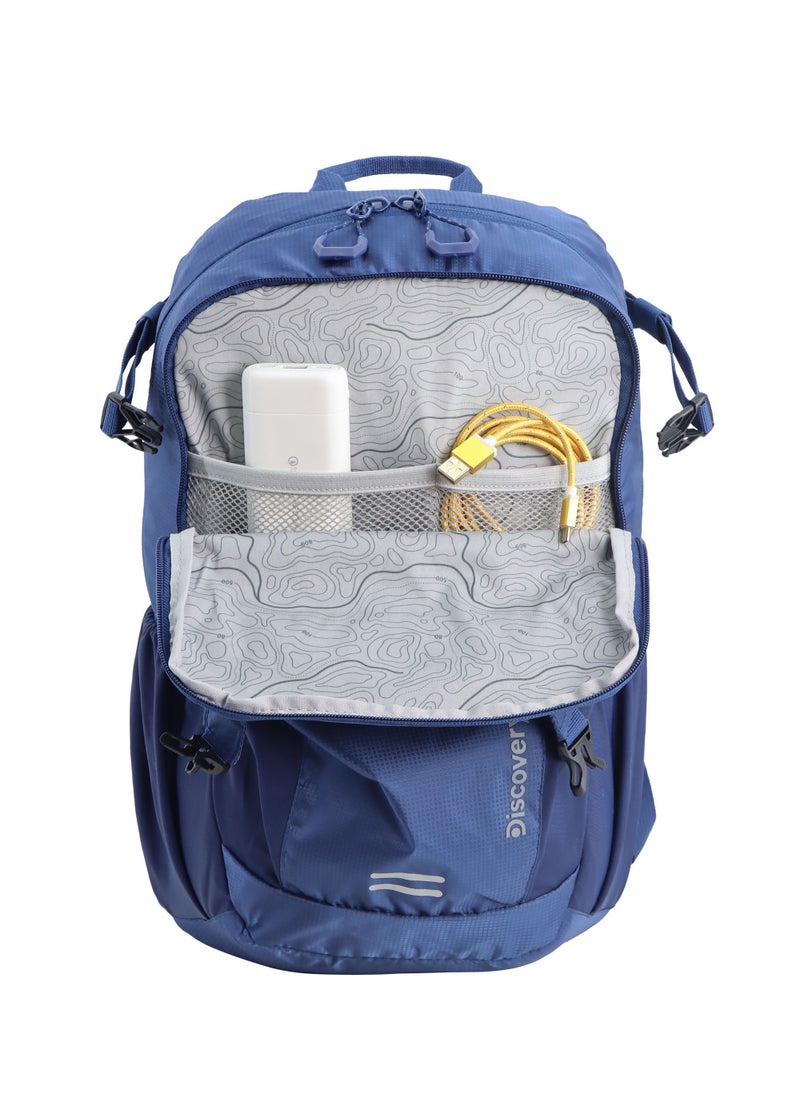 Discovery Body Spirit Nylon Ripstop 10L Outdoor Backpack Navy for Men and Women, Durable Lightweight Water Resistant Casual Daypack Blue Bag for School College Office Travel Hiking Adventure. - pzsku/Z44714F68BB6217EC347EZ/45/_/1721993710/4718e366-8c0a-4d5f-8b22-0fefc81d0b46
